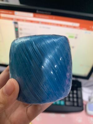 Colorful PP Raffia String for Packing Egg Yemen Hot Sale PP Raffia Rope