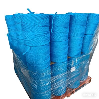 Polypropylene split film rope pp baler twine for hay square and packaging