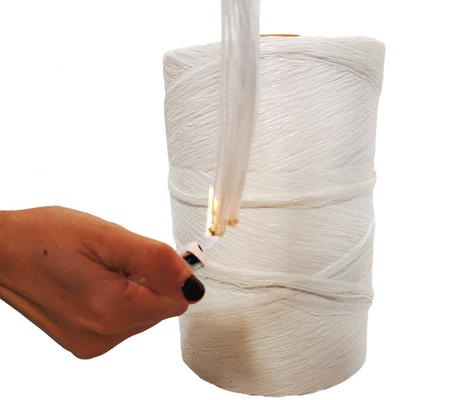 Fire Retardant Twine PP Cable Filler Yarn 0.2-1.4g/D Breaking Strength