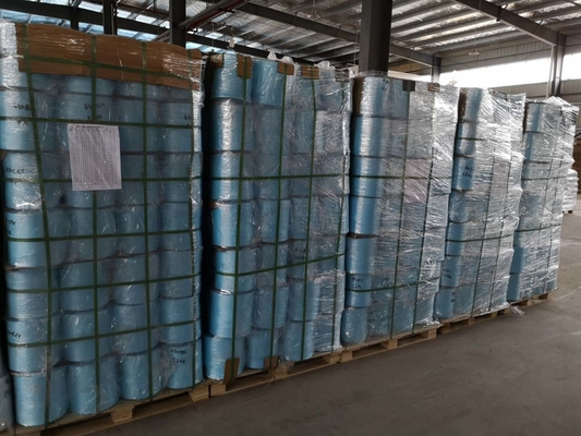 Blue LSHF Flame Retardant PP Filler Yarn , Virgin Polypropylene Filler Yarn For Cable