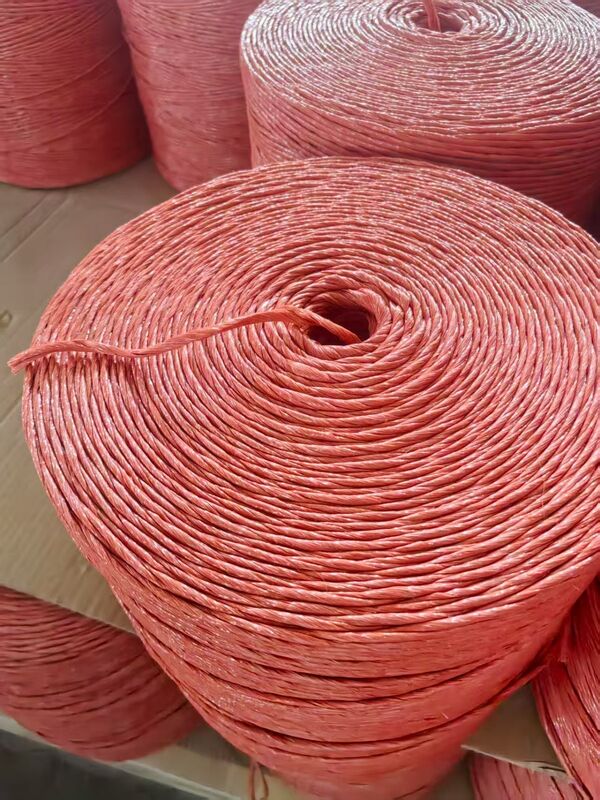 100% Polypropylene Polypropylene Baling Twine Length 1100 Meters Twine for Agricultural Bale Binding and Packaging Needs